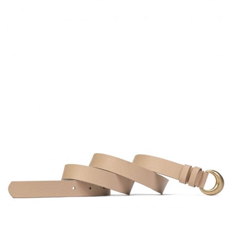 Damengürtel 36m Biz Beige