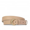Damengürtel 36m Biz Beige