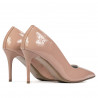 Elegante Damenschuhe 1293 Lack Nude