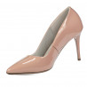 Elegante Damenschuhe 1293 Lack Nude