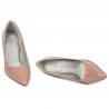 Elegante Damenschuhe 1293 Lack Nude