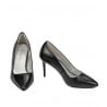 Elegante Damenschuhe 1293 schwarz