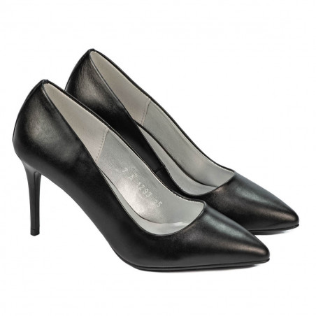 Elegante Damenschuhe 1293 schwarz