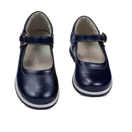 Kinderschuhe 2015 indigo perlmuttfarben