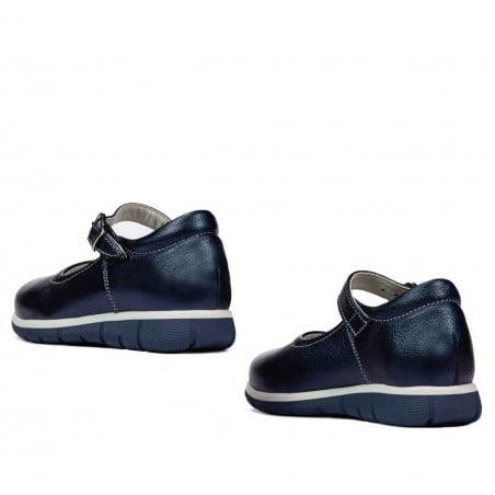 Kinderschuhe 2015 indigo perlmuttfarben