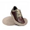 Jugendsportschuhe 383 bordeaux kombiniert