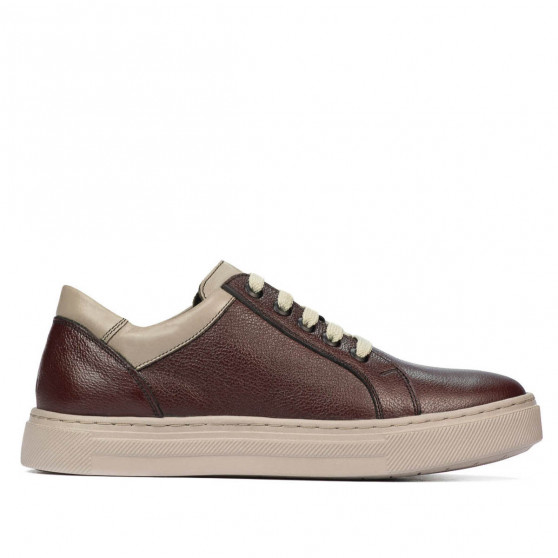 Jugendsportschuhe 383 bordeaux kombiniert Jugendsportschuhe 383 bordeaux kombiniert