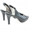 Damensandalen 1052 schwarzer Lack