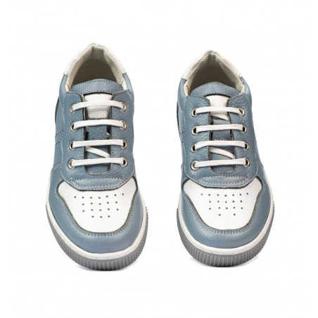 Kinderschuhe 2014 blau+weiß