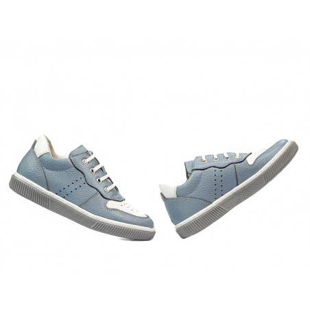 Kinderschuhe 2014 blau+weiß