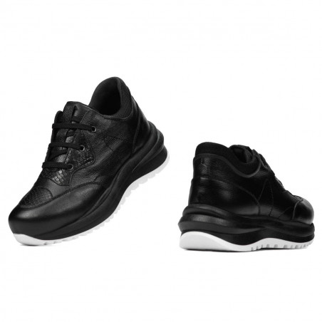Damen Sportschuhe 6055 schwarz kombiniert