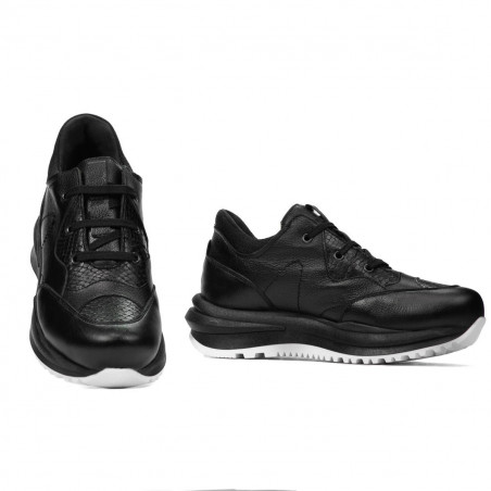 Damen Sportschuhe 6055 schwarz kombiniert