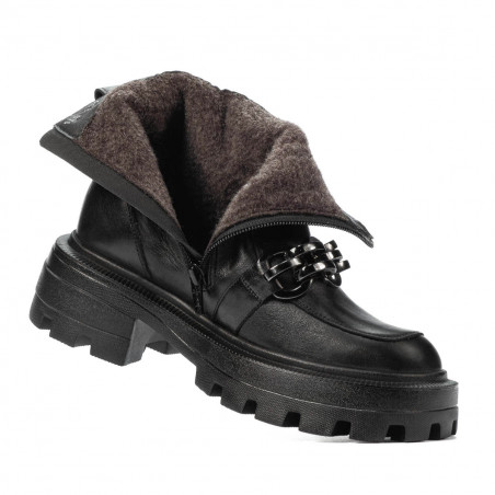 Damenstiefel 3371 schwarz