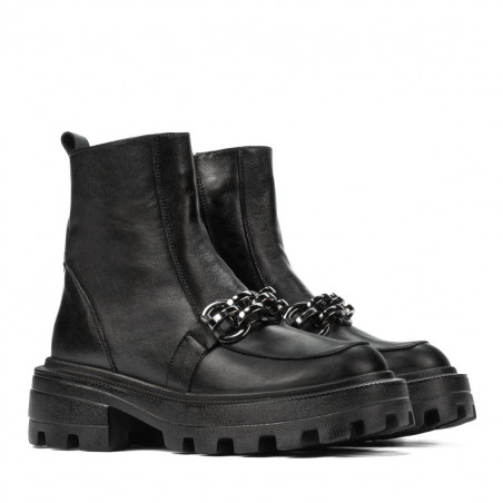 Damenstiefel 3371 schwarz