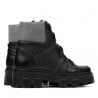 Damenstiefel 3373 schwarz kombiniert