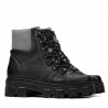 Damenstiefel 3373 schwarz kombiniert