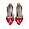 Damen elegante Schuhe 1289 Lack Rot