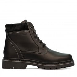 Herrenstiefel 471 matt schwarz