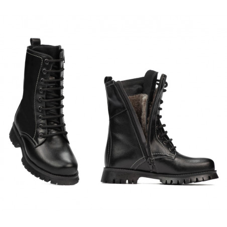 Kinderstiefel 3027 schwarz