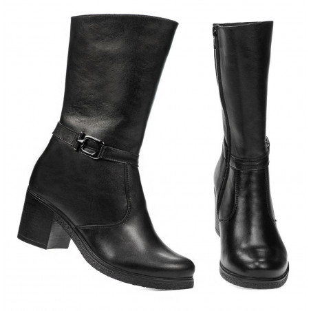 Damenstiefel 3376 Schwarz