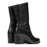 Damenstiefel 3376 Schwarz