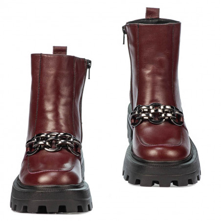 Damenstiefeletten 3371 bordeaux