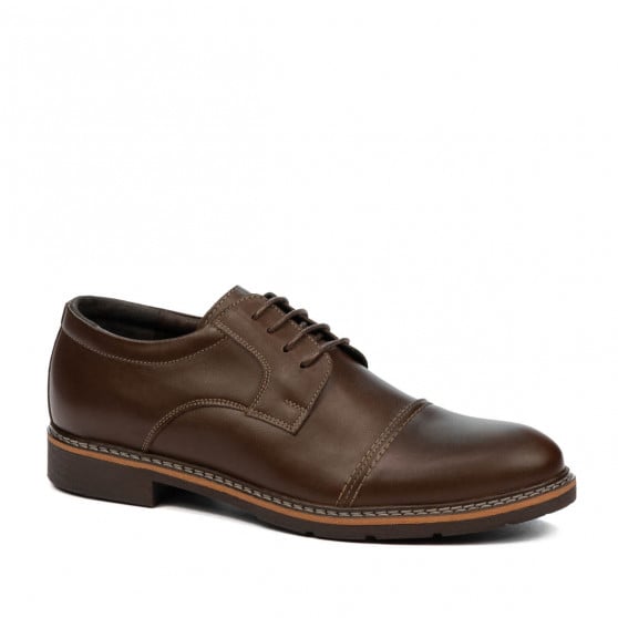 Herrenschuhe casual / elegant 756-1 braun 01 Herrenschuhe casual / elegant 756-1 braun 01