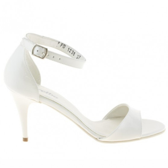 Damensandalen 1238-1 hellbeige Lackleder Damensandalen 1238-1 hellbeige Lackleder