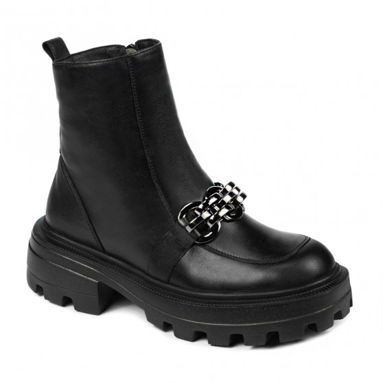 Damenstiefel 3371 schwarz