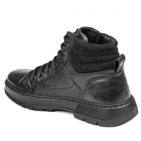 Herrenstiefel 4134 schwarz kombiniert