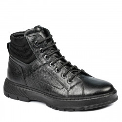 Herrenstiefel 4134 schwarz kombiniert