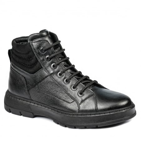 Herrenstiefel 4134 schwarz kombiniert