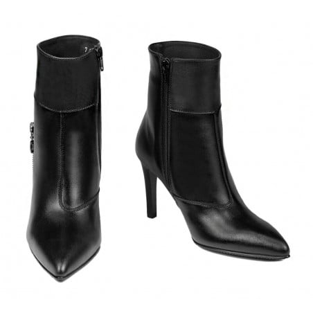 Damenstiefeletten 1188 schwarz