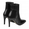 Damenstiefeletten 1188 schwarz