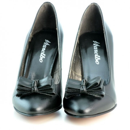 Elegante Damenschuhe 1226 schwarz