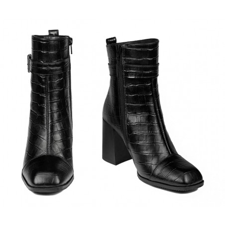 Damenstiefeletten 1190 schwarz