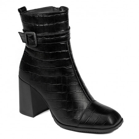 Damenstiefeletten 1190 schwarz