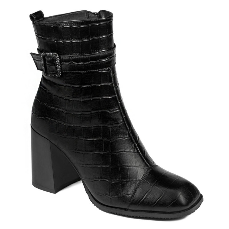 Damenstiefeletten 1190 schwarz
