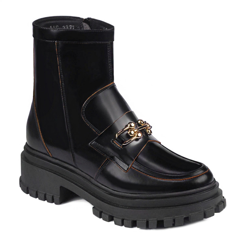 Damenstiefel 3377 schwarz florantic