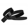 Herrengürtel 62b zweifarbig schwarz+schwarz matt