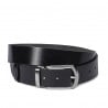 Herren Gürtel 51b glänzend schwarz