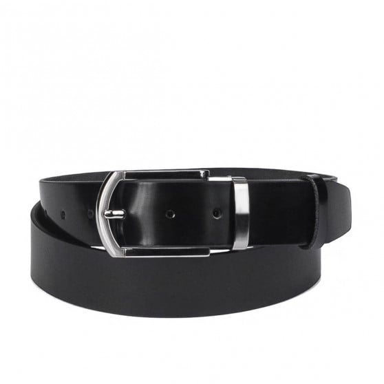 Herren Gürtel 51b glänzend schwarz Herren Gürtel 51b glänzend schwarz