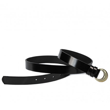 Damengürtel 38m schwarz florantic