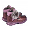 Kleine Kinderstiefel 104c bordeauxperlmutt kombiniert