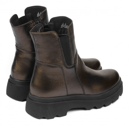 Damenstiefeletten 3381 Kupfer