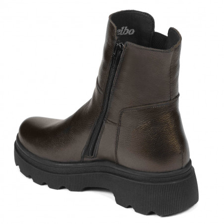 Damenstiefeletten 3381 Kupfer