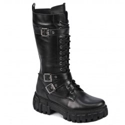 Damenstiefel 3374 schwarz