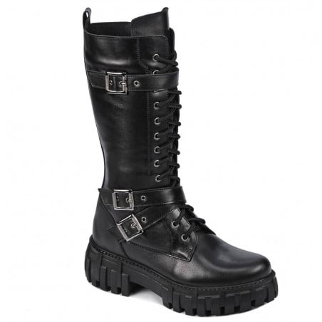 Damenstiefel 3374 schwarz