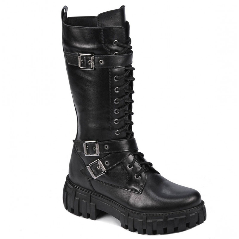 Damenstiefel 3374 schwarz
