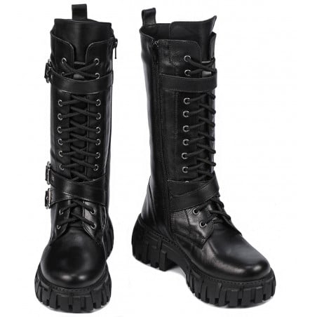 Damenstiefel 3374 schwarz